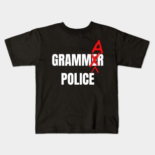 Grammar Police Kids T-Shirt